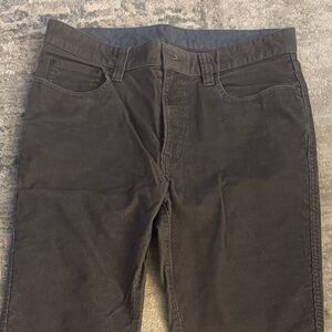 LL Bean stretch corduroy pants 33x34